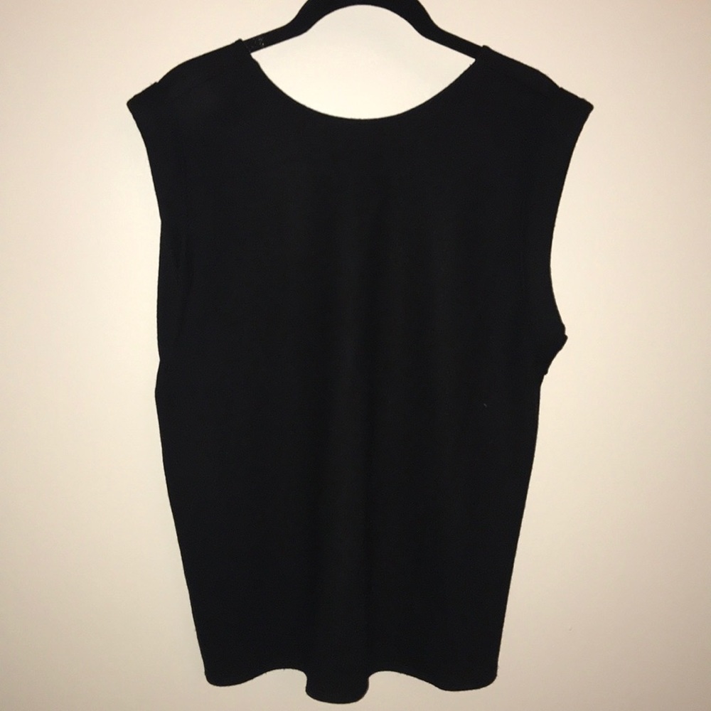 Helmet Lang Wool Sleeveless Shirt